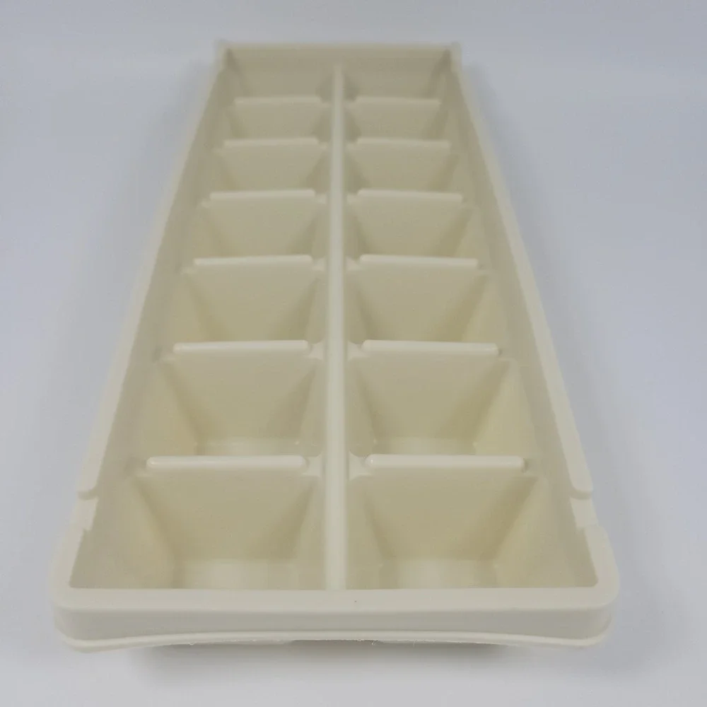 VTG Cubes Ice Cube Tray Off White Stackable Easy Release MCM‎ 70s 80s